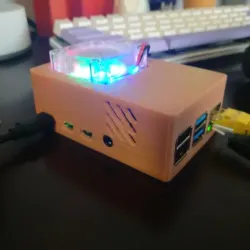 Raspberry PI 4B Low Profile Ice Tower Case