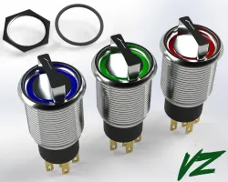 Rotary Switch with light