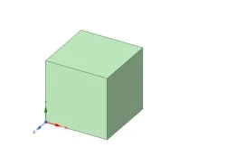 Scaled cube