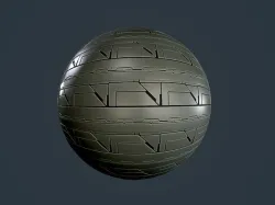 Sci-Fi Military Seamless PBR Texture 104 Texture