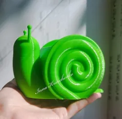 Set 2 models Snail Organizer Vase  3D print model