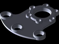 Solid works initial model