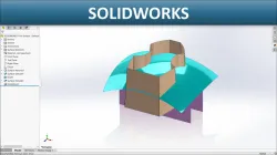 SOLIDWORKS - Trim Surfaces