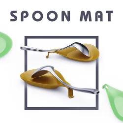 spoon mat 3D print model