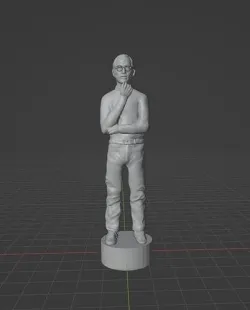 Steve Jobs 3D print model