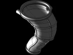 Suzuki DR350 suction tube