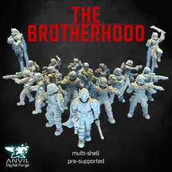 The Brotherhood Light Infantry - Anvil Digital Forge June 2023