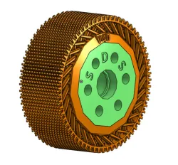TPU90A Tire and Hub For SDS MK4 SWERVE MODULE