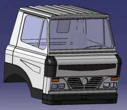 truck cabin 5.5t