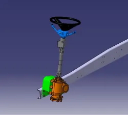 truck steering control