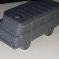 UAZ-452 Soviet Russian mini-van 20mm 1/72 Elhiem