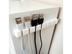 USB Cable Holder 3D print model