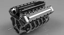 V12 Combustion Engine