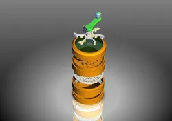 WEED GRINDER WITH ROTARY HANDLE  3D print model