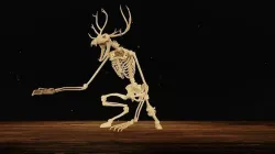 Wendigo Skeleton 3D print model