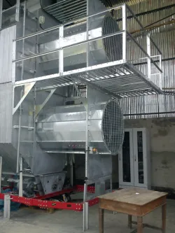 What is deep bed drying?