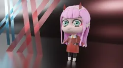 Zero Two Chibi  3D model