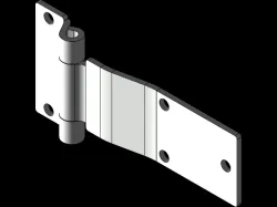 Zinc Plated Hinge 60030Z