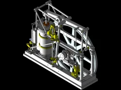 1 Cylinder Steam Engine