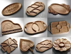10 Trays Pack V3 - Files For CNC 3D print model