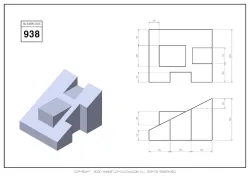 3D CAD Exercises PRACTICE 938 (CATIA)