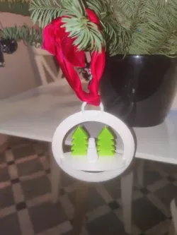 3D Christmas ball