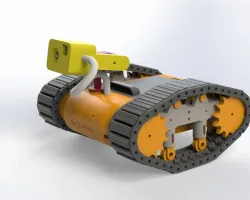 3d printed esp 32 tank