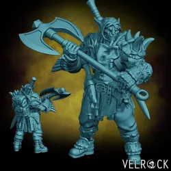 Armored Shifter Barbarian (PRESUPPORTED)