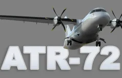 ATR-72 Low-poly 3D model