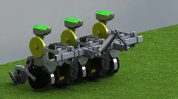 Automatic Seed Drill Machine