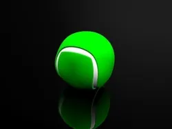 ball-- tennis ball 3D model