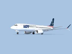 Boeing 737-800 Max Polish LOT 3D model