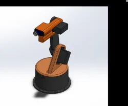 brazo robot con servo mg995