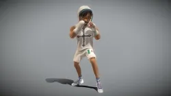 Brown Boxer 3D model