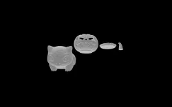 Bulbasaur Pumpking Halloween  3D model