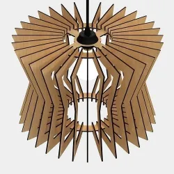 CEILING LIGHT LAMP 3D PRINT AND LASER CUT FILES MODEL 8 3D print model