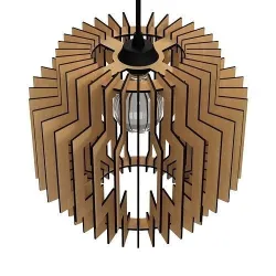 CEILING LIGHT LAMP 3D PRINT AND LASER CUT FILES MODEL 9 3D print model