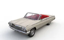 Chevy Impala SS Convertible 1962 3D model