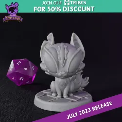Chibi Forge Blinking Cat