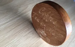 Coffee, Tea or Me? Wood Coaster