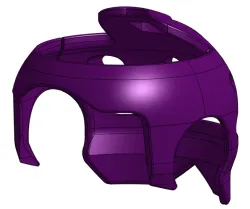 Cranial Orthotic / Therapy Helmet (mock up)
