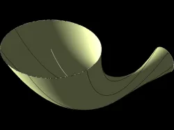 Cylinder with different face Radius