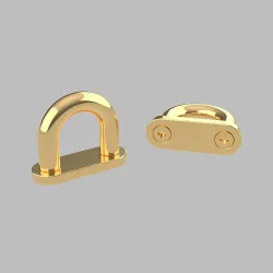 D Ring Rivets For Purse 3D print model