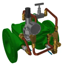 DN100 Bermad Irrigation Valve with trim
