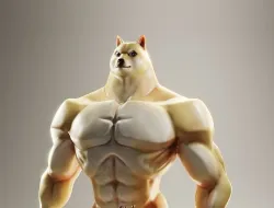 Doge -  Low-poly 3D print model