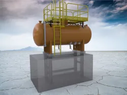 Double chamber fuel tank