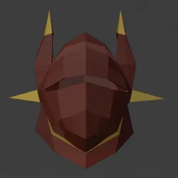 Dragon Full Helm OSRS - Moveable Parts