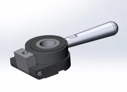 Eccentric clamp of universal built-up fixtures with 12 mm slots 7013-0201 (УСП-12)