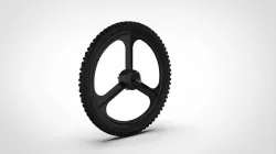 Electric bike alloy wheel motor
