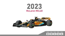 F1 McLaren MCL60 2023  3D model